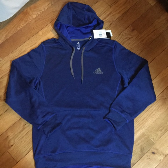 adidas hoodie royal blue